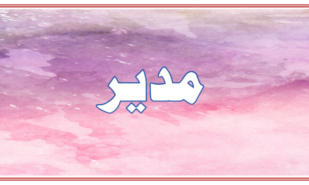 مدیر یا ایڈیٹر کیا ہے؟