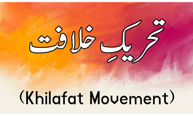 تحریکِ خلافت کیا تھا…؟