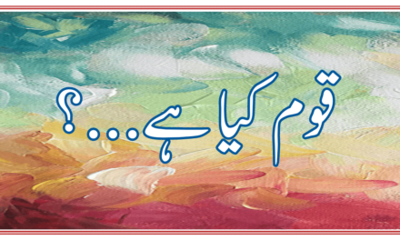 قوم کیا ہے…؟