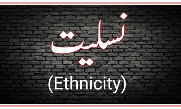 نسلیت (ethnicity) سے کیا مراد ہے…؟