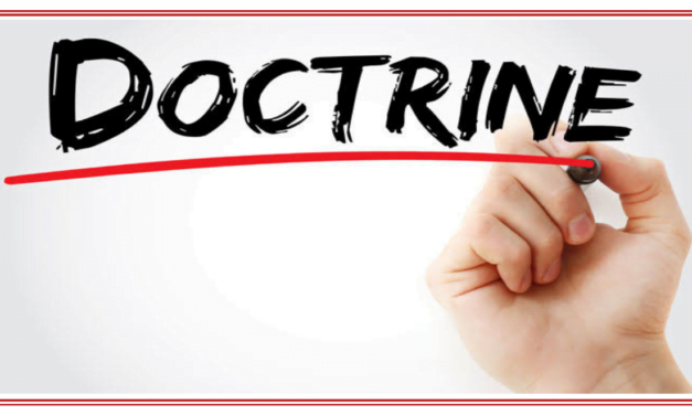 ڈاکٹرائن (Doctrine) سے کیا مراد ہے؟