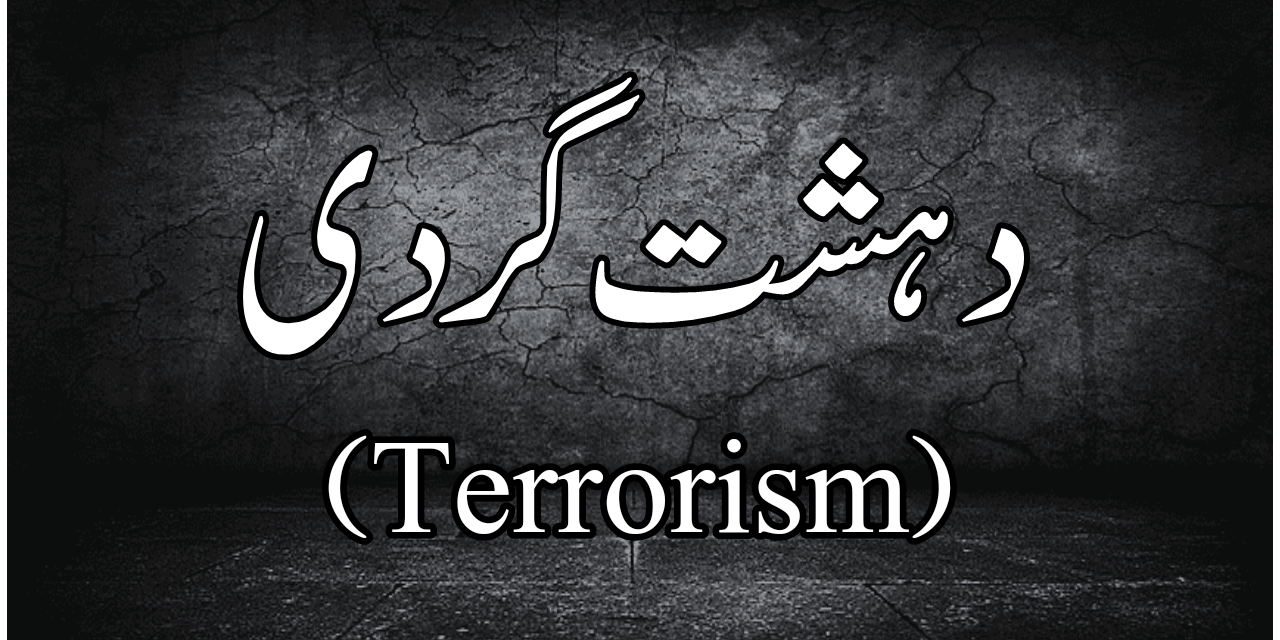 دہشت گردی سے کیا مراد ہے؟