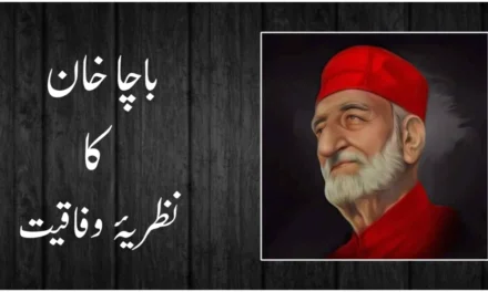 باچا خان کا نظریۂ وفاقیت