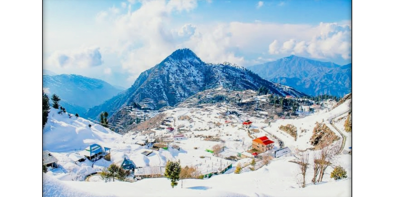 سوات میں بارش اور برف باری، سردی نے دستک دے دی