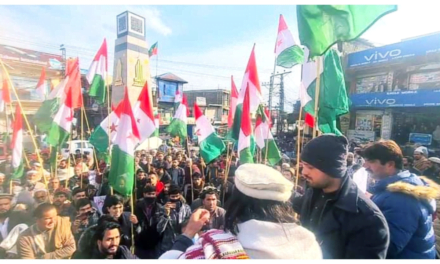 سوات، تحصیلِ مٹہ میں پختون خوا ملی عوامی پارٹی کے زیرِ اہتمام پشاور میں پولیس لائنز پر دھماکے کے خلاف احتجاجی مظاہرہ