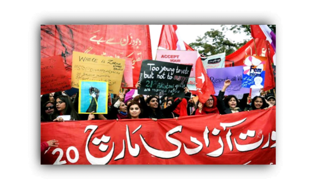 عورت مارچ اور "فیمین اِزم” فحاش ہونے کا نام نہیں
