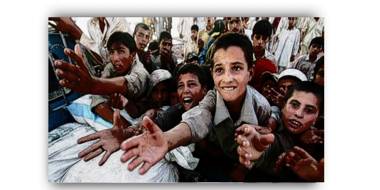 قومی وسایل کی غیر منصفانہ تقسیم، غربت کی بنیادی وجہ