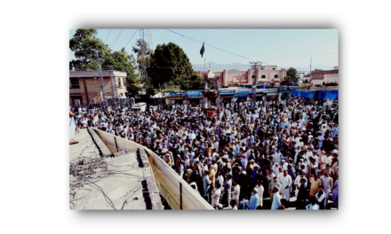 سوات، سی ٹی ڈی تھانہ کبل میں ہونے والے دھماکے کے خلاف احتجاجی مظاہرہ، ہزاروں افراد کی شرکت