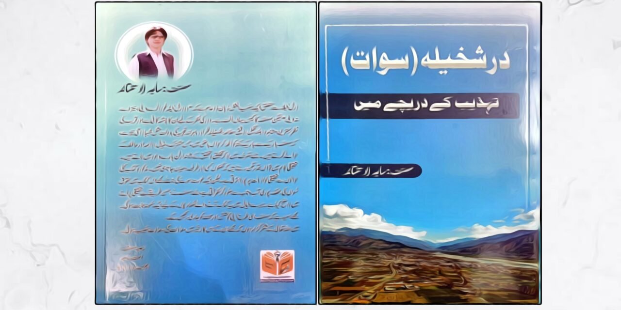درشخیلہ (سوات) تہذیب کے دریچے میں (تبصرہ)