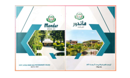 علمی و ادبی مجلّہ "ماندور” (تبصرہ)