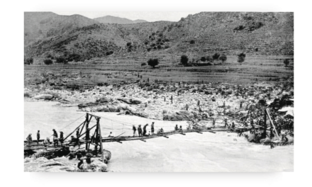 دریائے پنجکوڑہ پر میجر ایلمر کی تعمیر کردہ سسپنشن پُل تاریخ کے آئینے میں