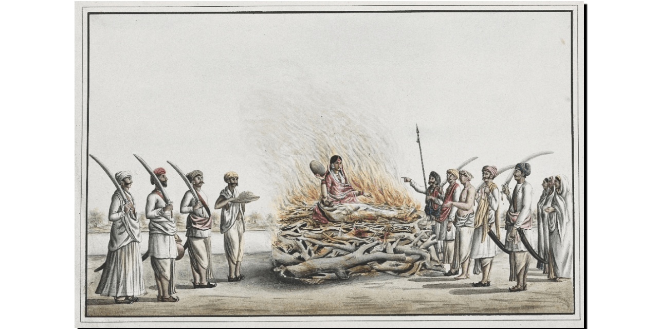 ہندوؤں کی رسم "ستی” کے خلاف وائس رائے لارڈ ولیم بینٹنک کا کردار