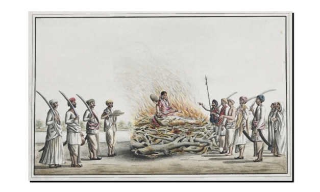 ہندوؤں کی رسم "ستی” کے خلاف وائس رائے لارڈ ولیم بینٹنک کا کردار