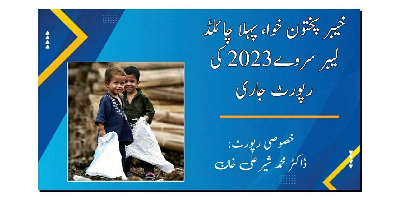 خیبر پختون خوا، چائلڈ لیبر سروے 2023ء کی رپورٹ جاری