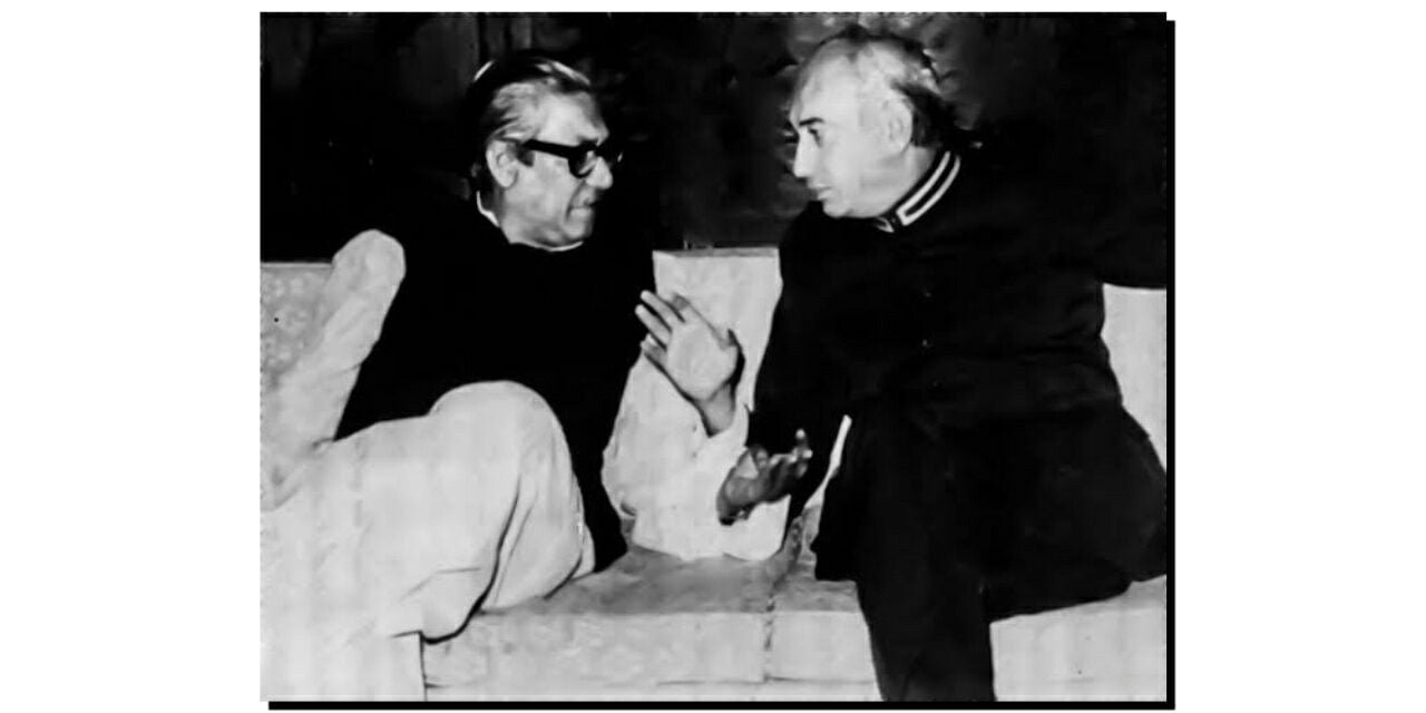 ذوالفقار علی بھٹو اور شیخ مجیب الرحمان کی ایک تاریخی ملاقات