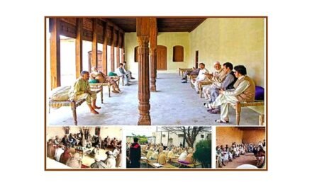 پختونوں کی عوامی اسمبلی "حجرہ” بھی ویراں ہوتا جارہا ہے