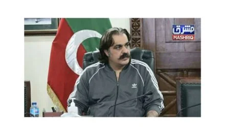خیبر پختون خوا کے صوبائی کابینہ کا کور کمانڈر ہاؤس پشاور میں غیر رسمی اجلاس