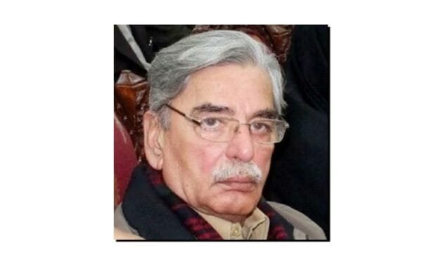سینیٹر الیاس احمد بلور انتقال کر گئے۔