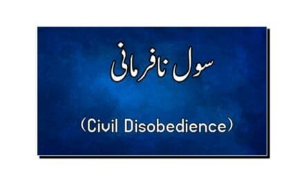 سول نافرمانی کی تحریک کیا ہوتی ہے…؟