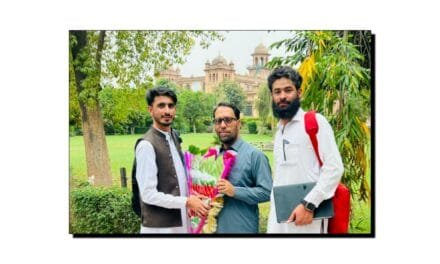 پی ایچ ڈی سکالر ڈاکٹر رشید احمد نے کام یابی سے اپنے تحقیقی مقالے کا دفاع کرلیا