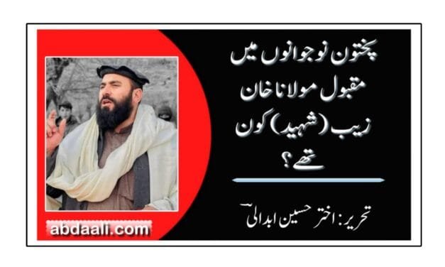 پختون نوجوانوں میں مقبول مولانا خان زیب کون تھے؟