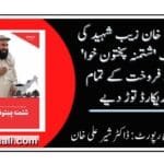 مولانا خان زیب شہید کی کتاب ‘شتمنہ پختون خوا’ نے فروخت کے تمام ریکارڈ توڑ دیے