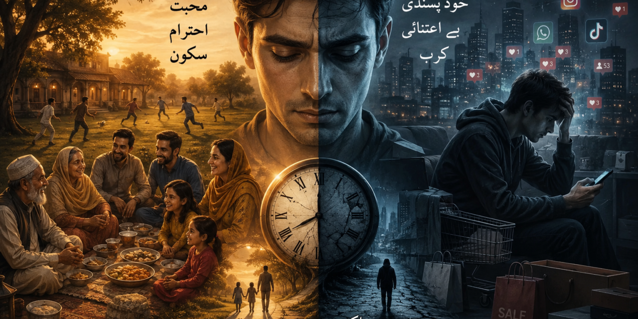 اکیسویں صدی میں معاشرتی تبدیلی ایک المیہ